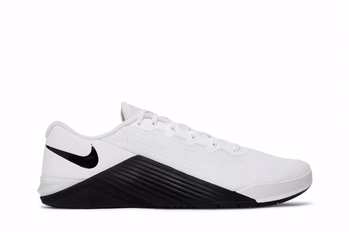 Nike Metcon 5 White Black, view 2