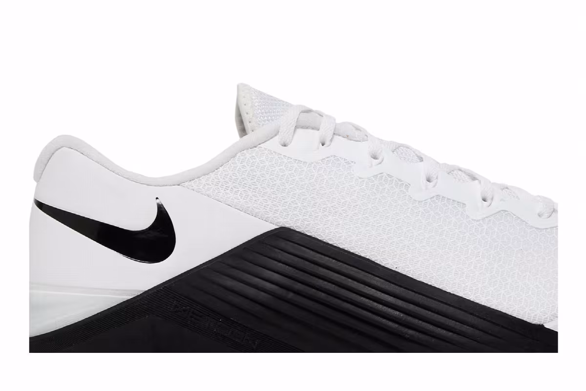 Nike Metcon 5 White Black, view 3