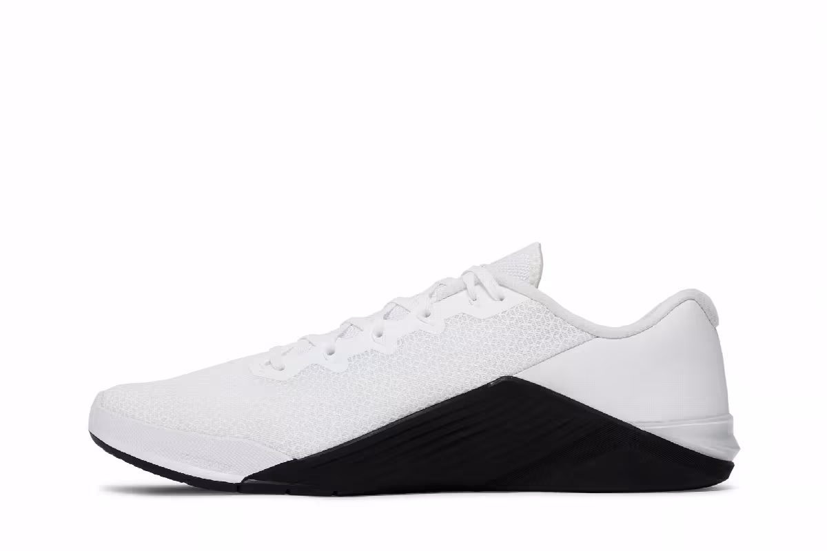 Nike Metcon 5 White Black, view 4