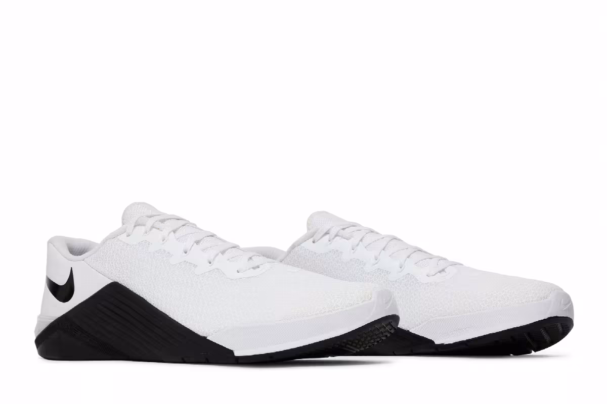 Nike Metcon 5 White Black, view 9