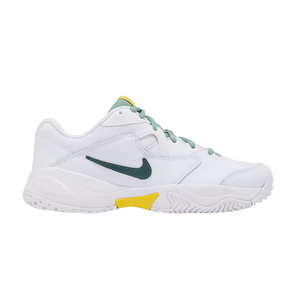 Nike Women's Court Lite 2 White Dark Atomic Teal