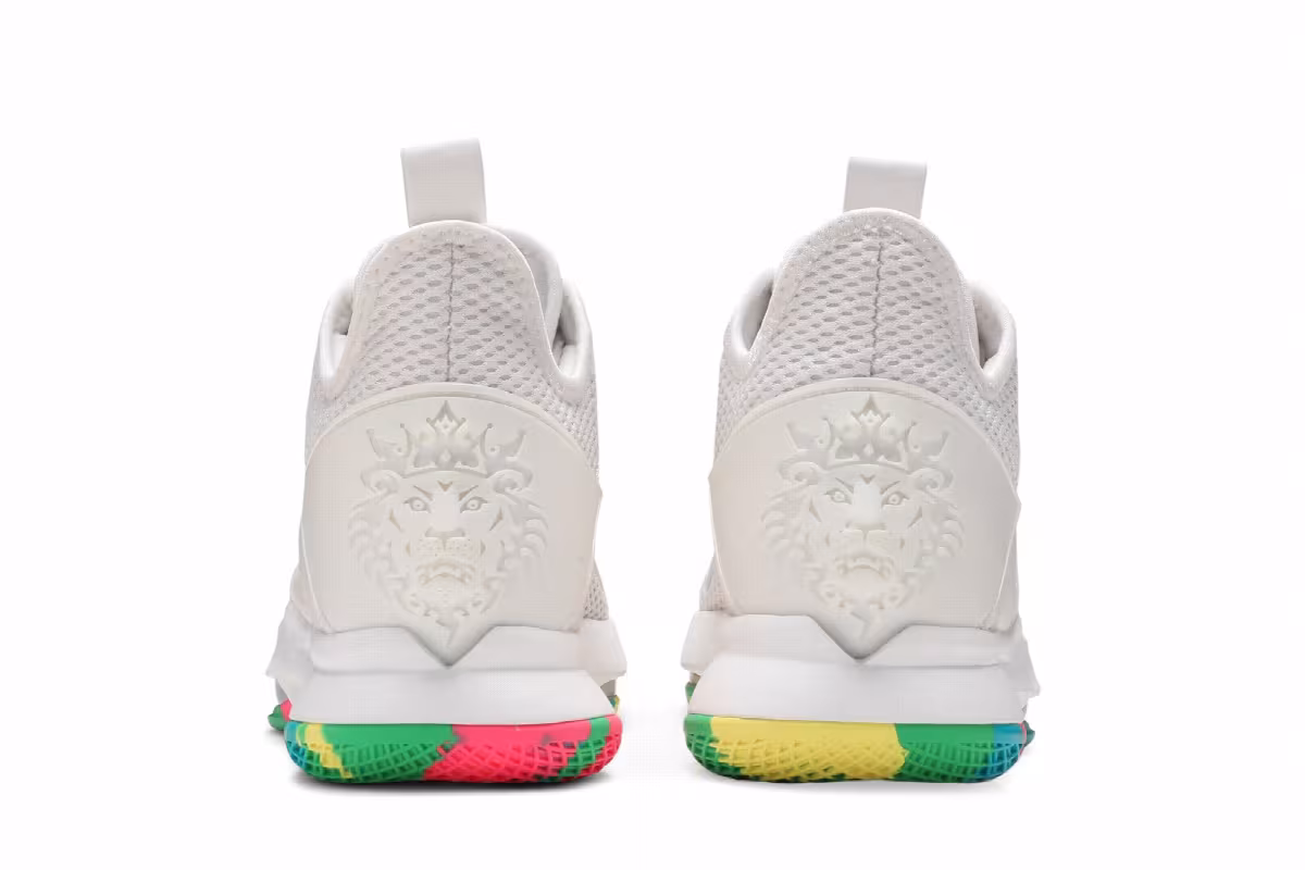 Nike LeBron Witness 4 EP White Multi Camo, view 7