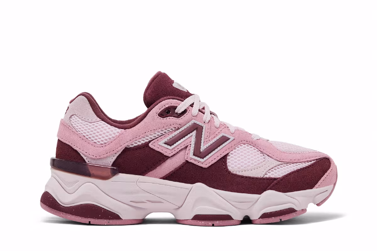 New Balance 9060 Big Kid Pink Granite, view 2