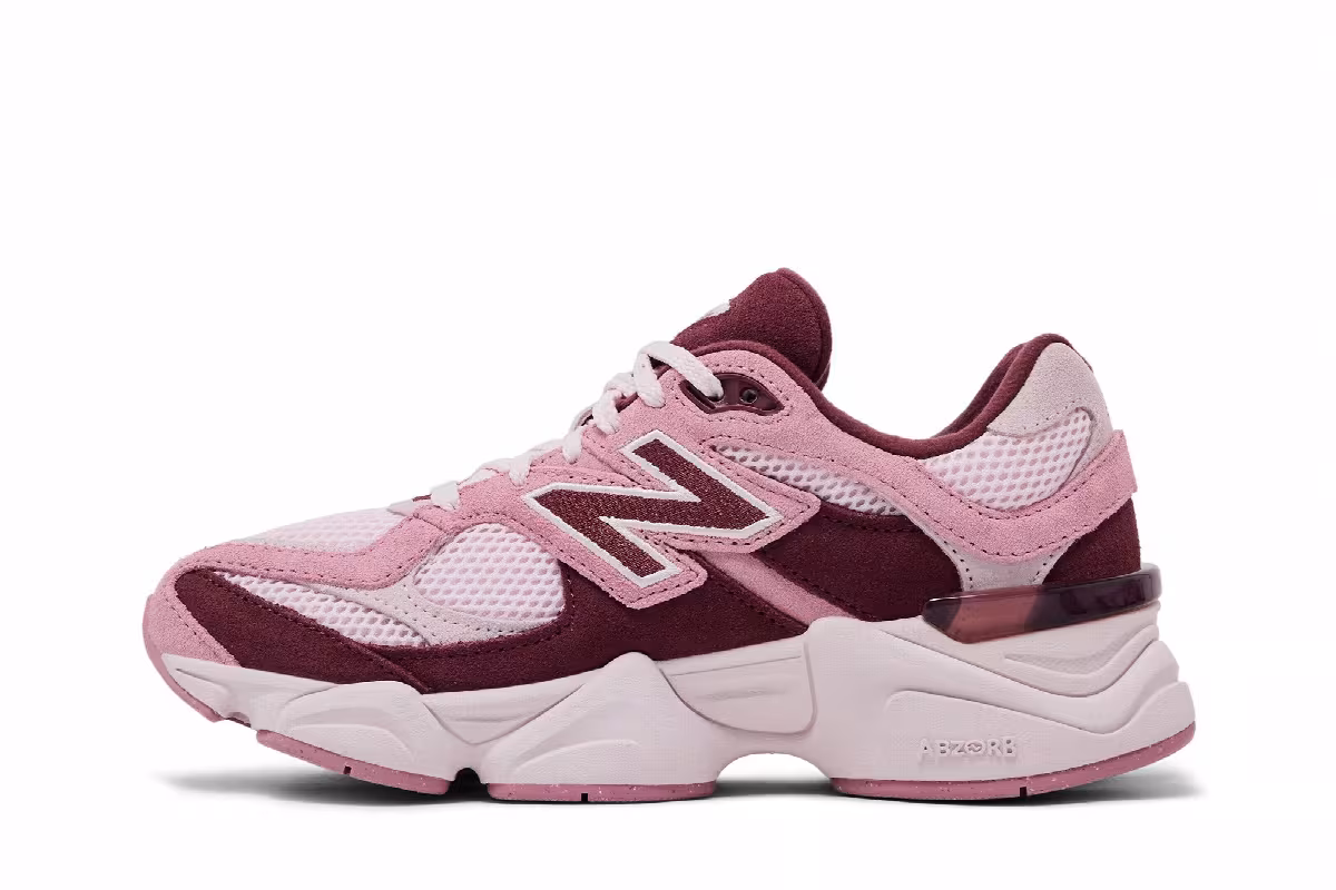 New Balance 9060 Big Kid Pink Granite, view 4