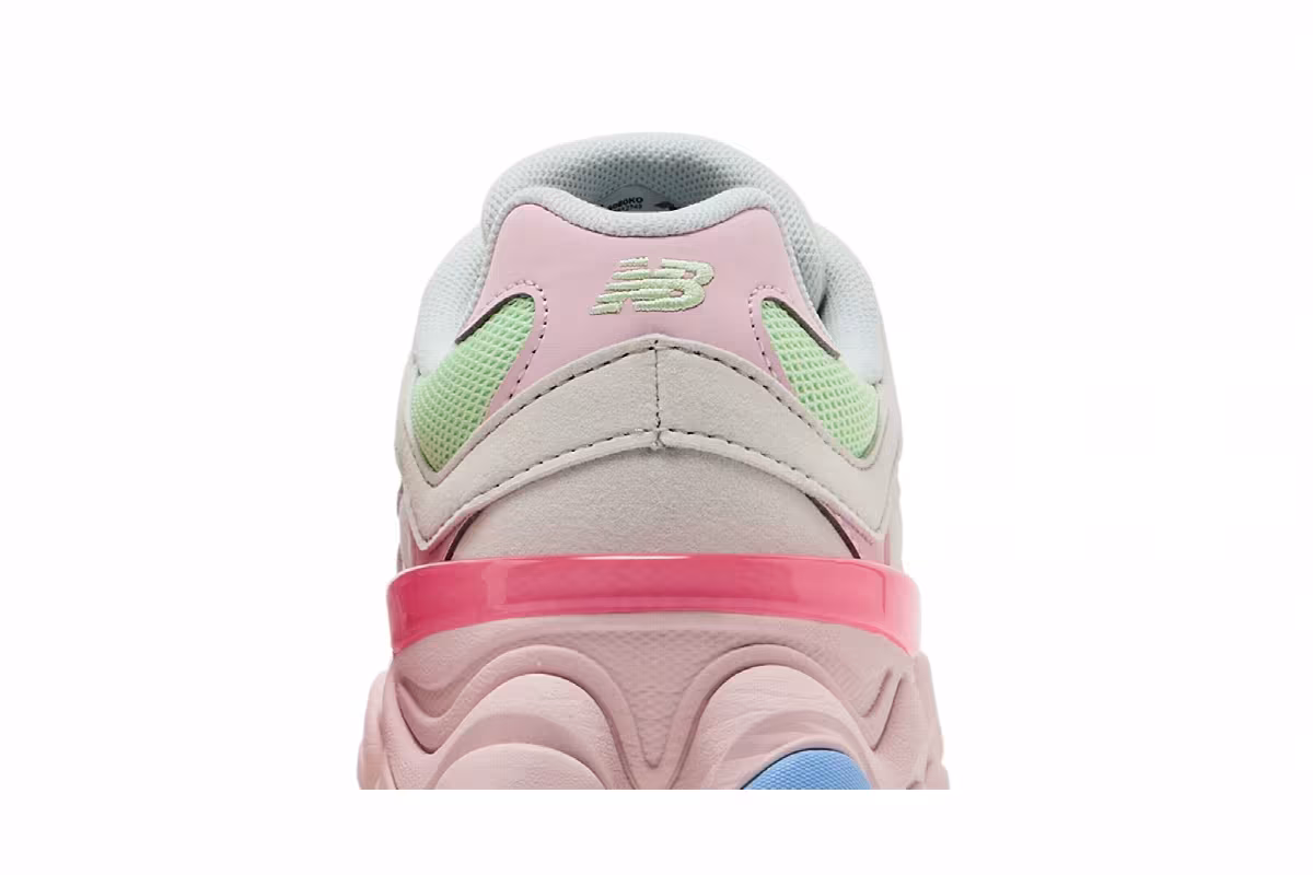 New Balance 9060 Big Kid Grey Matter Pink, view 8