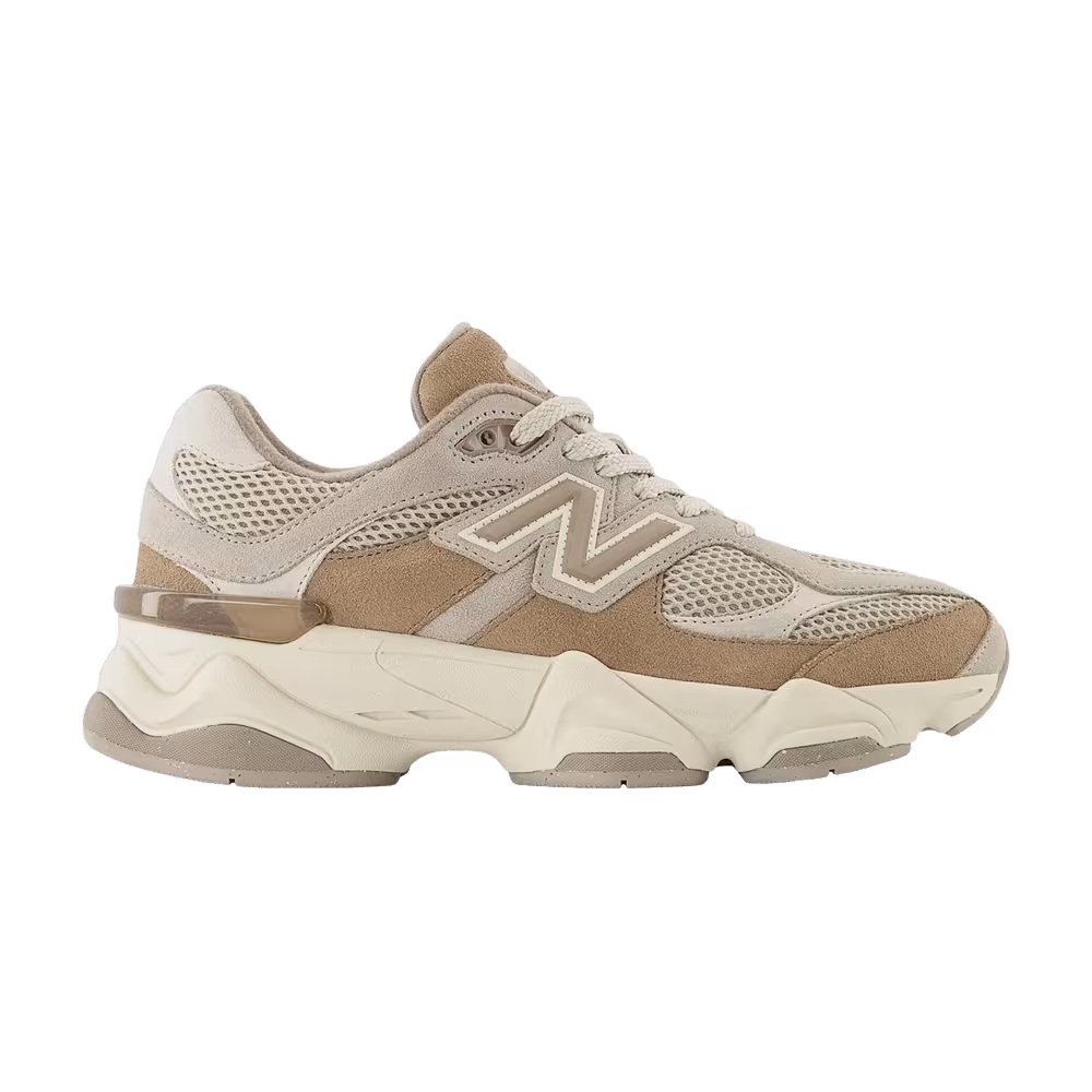 New Balance 9060 Big Kid Wide Mushroom Arid Stone