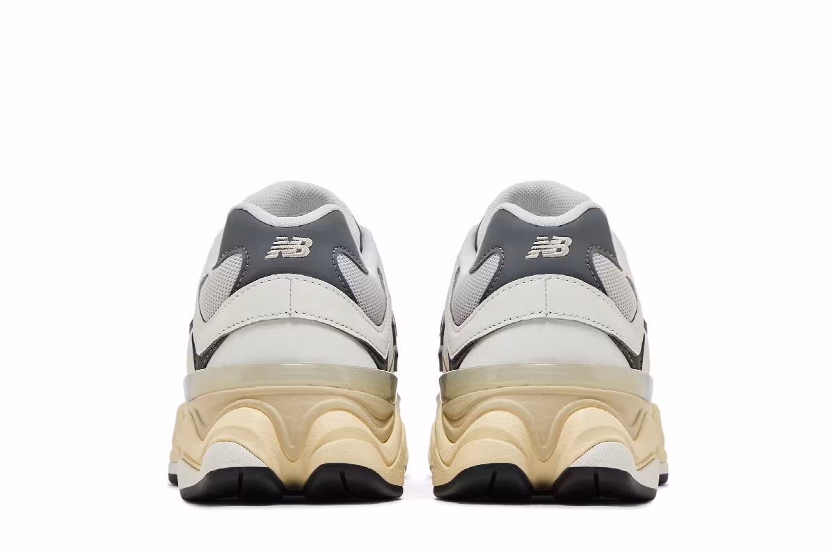 New Balance 9060 Big Kid Wide Sea Salt Castlerock, view 7