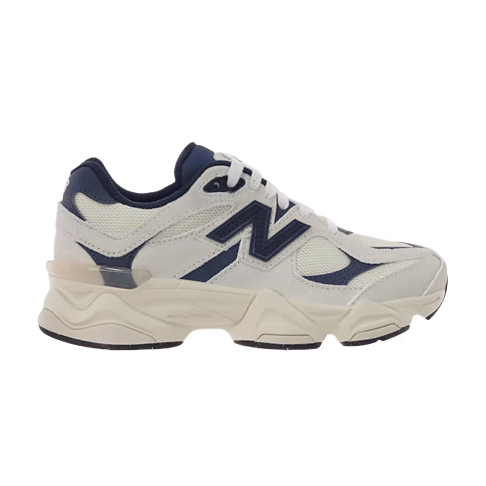 New Balance 9060 Little Kid White Navy