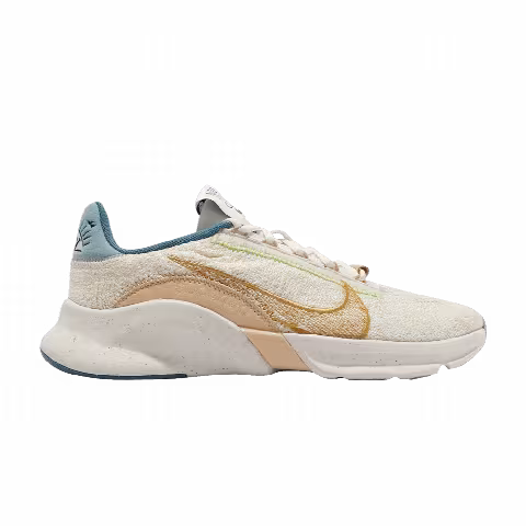 Nike Wmns SuperRep Go 3 Flyknit Next Nature 'Sun Club - White Sanded Gold'