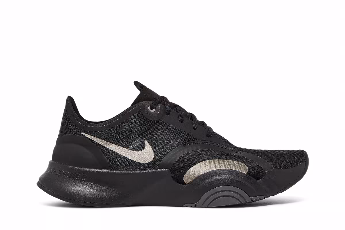 Nike SuperRep Go Black Iron Grey, view 2
