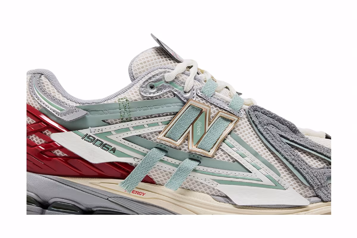 New Balance 1906 Sea Salt Lone Star Grey, view 3
