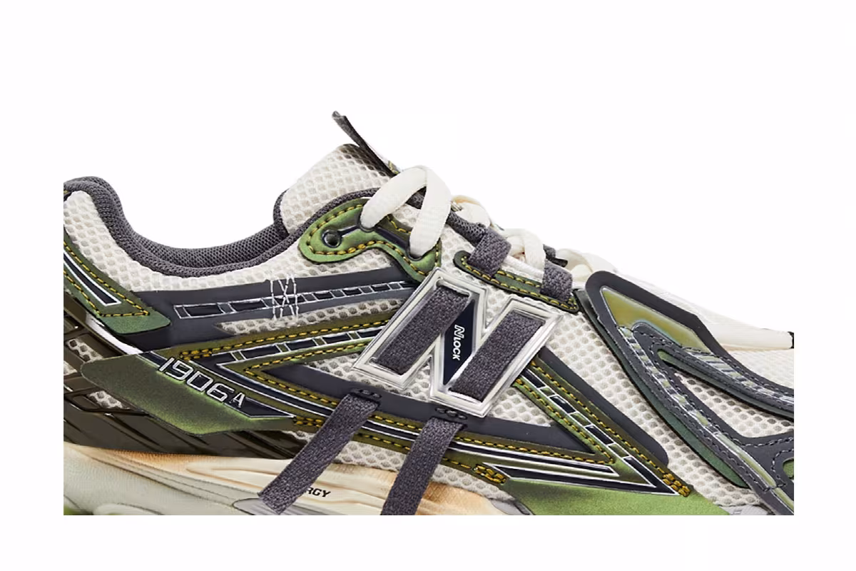 New Balance 1906A Olive Juice Sea Salt, view 3