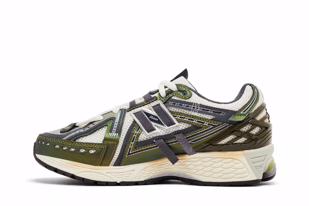 New Balance 1906A Olive Juice Sea Salt, view 4