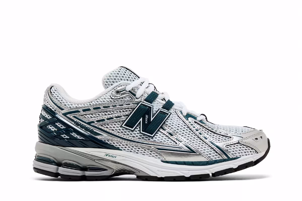 New Balance 1906R Silver Metallic Deep Ocean, view 2