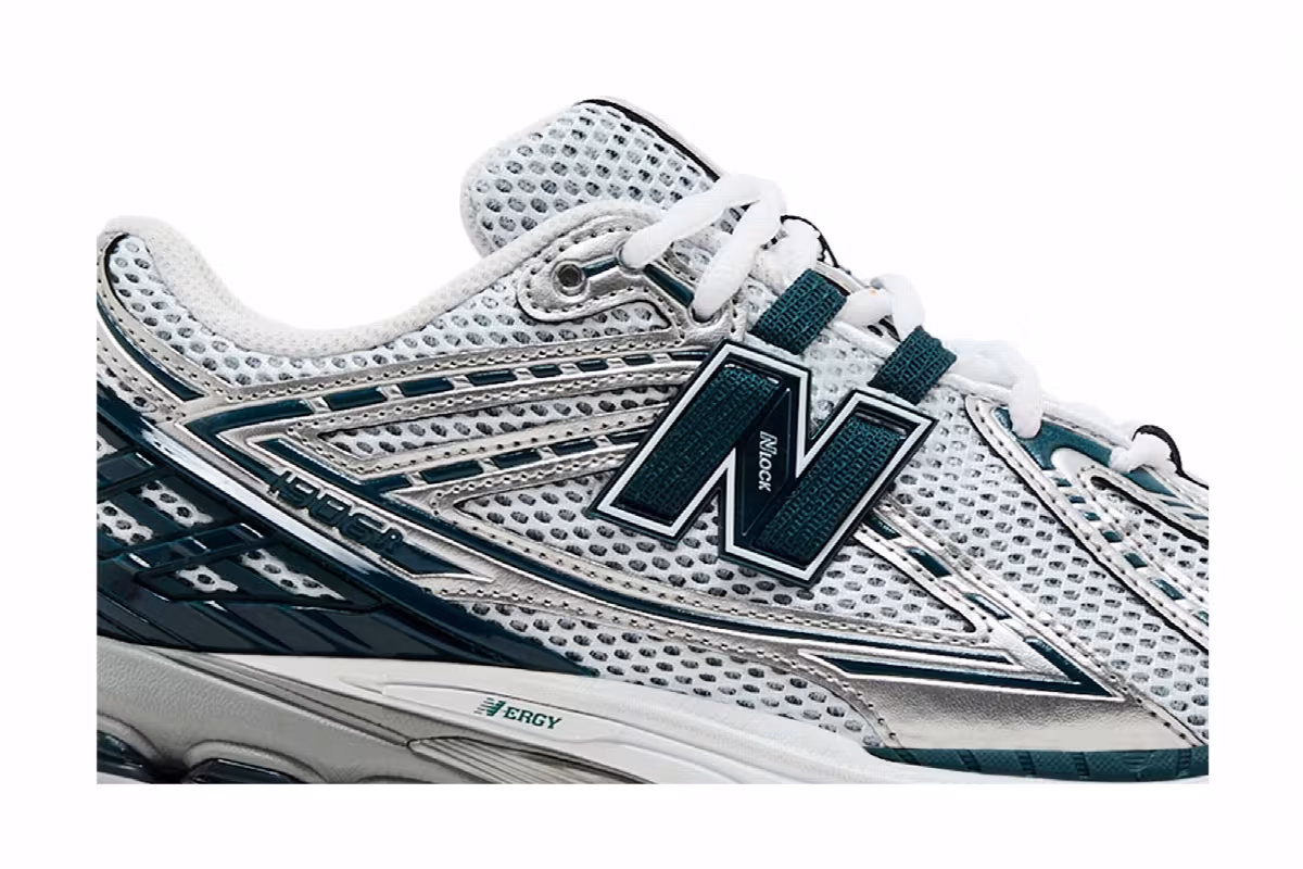 New Balance 1906R Silver Metallic Deep Ocean, view 3