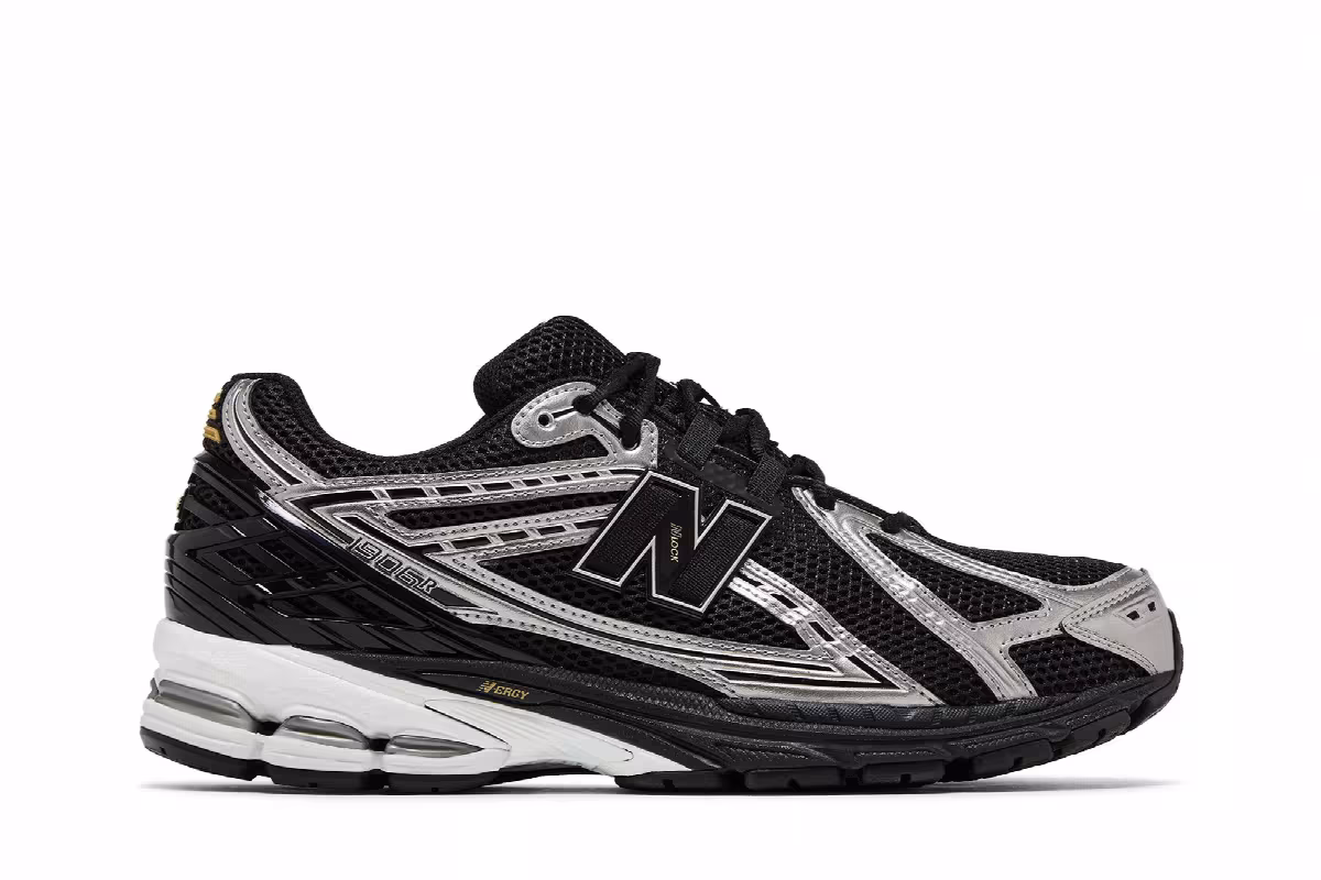 New Balance 1906R Black Grey White, view 2