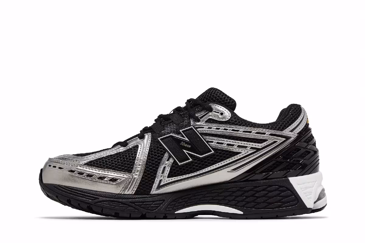 New Balance 1906R Black Grey White, view 4