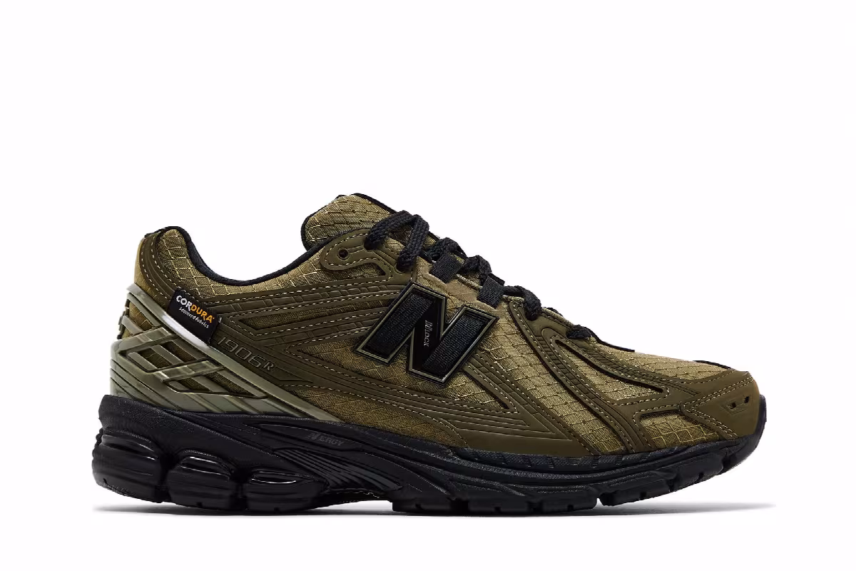 New Balance 1906R Cordura Dark Camo Green, view 2