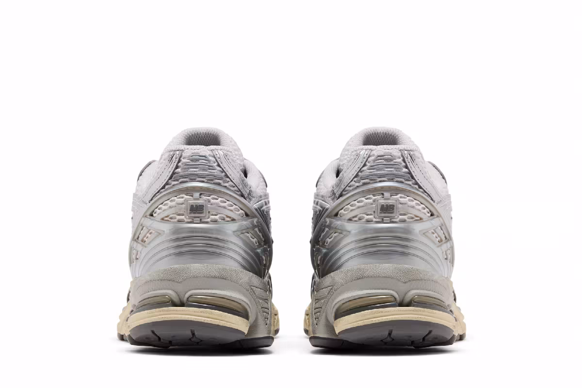 New Balance 1906R White Silver Distressed, view 7