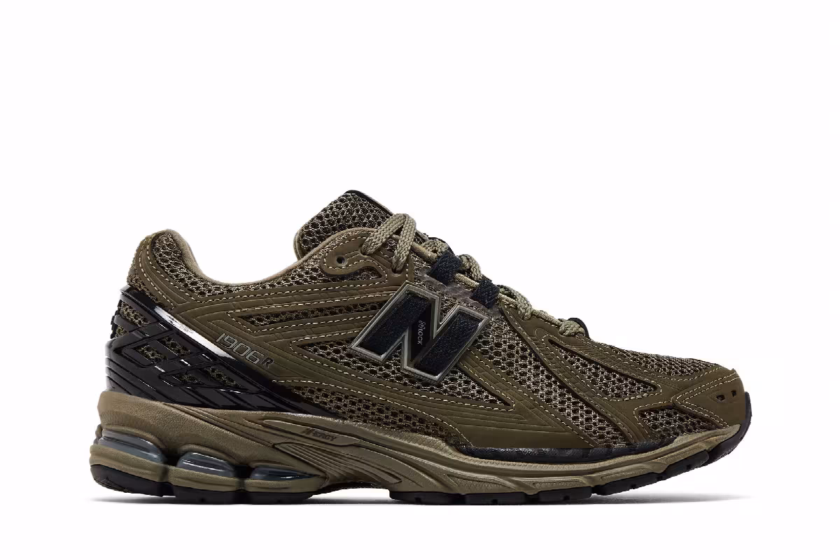 New Balance 1906R Olive Black, view 2