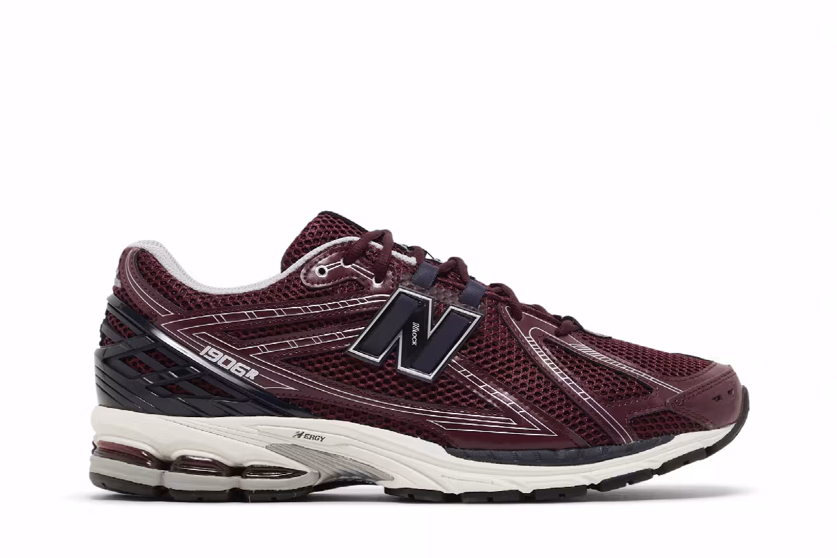 New Balance 1906R Burgundy, view 2