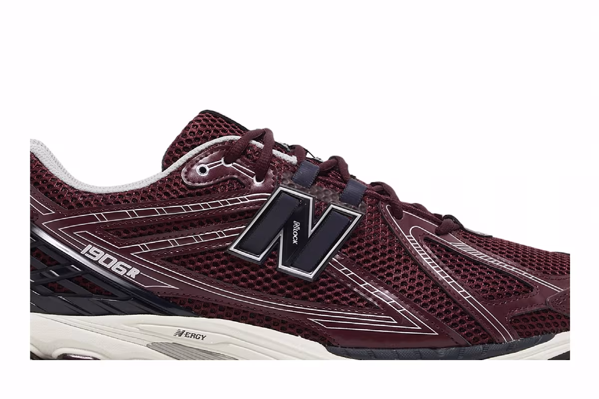 New Balance 1906R Burgundy, view 3
