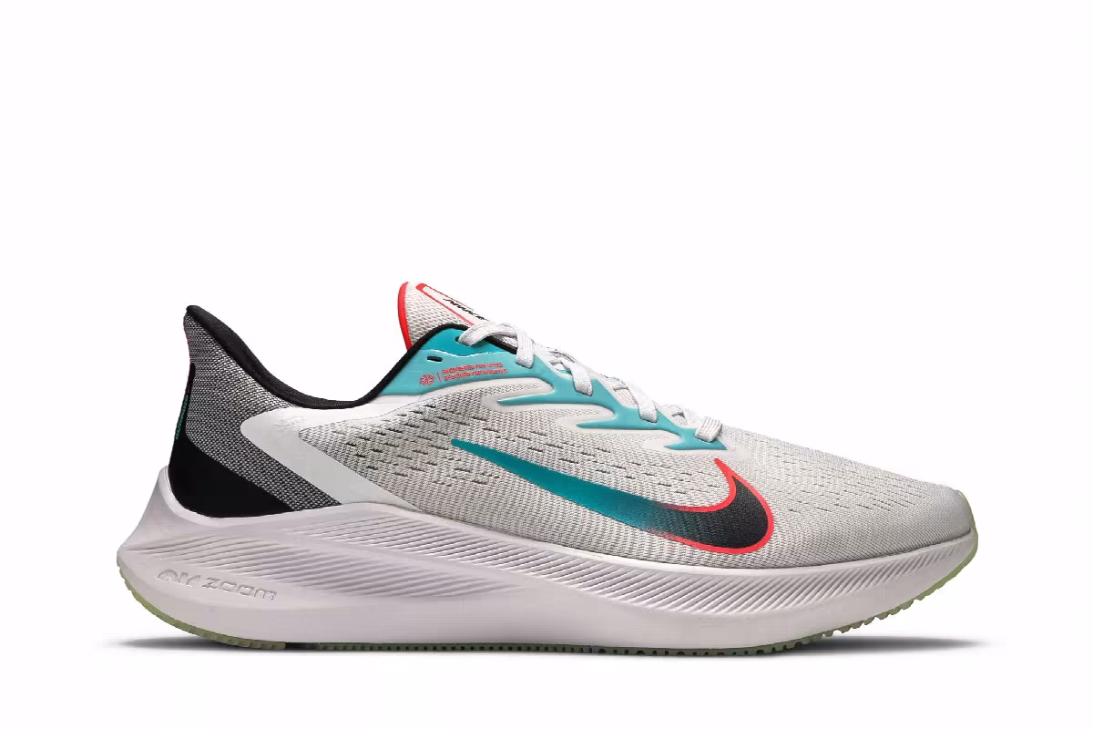 Nike Air Zoom Winflo 7 Flash Crimson Aqua, view 2