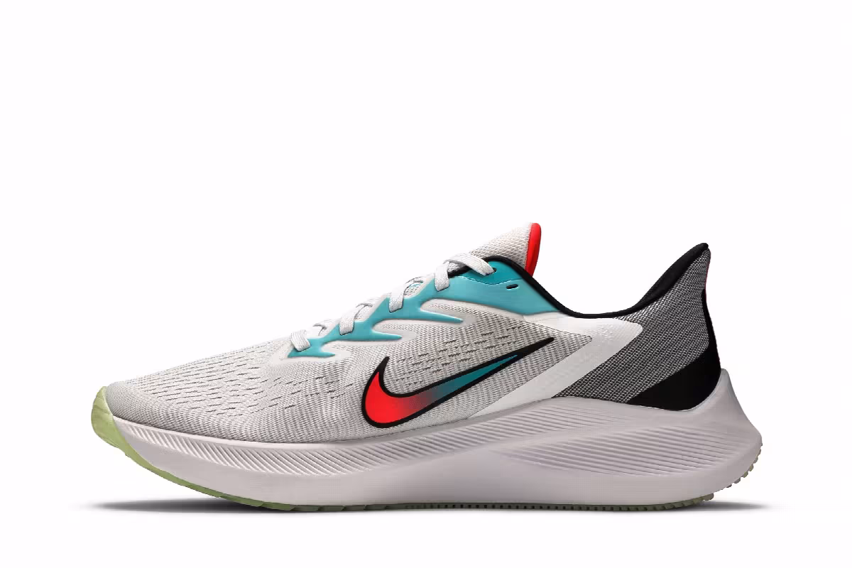 Nike Air Zoom Winflo 7 Flash Crimson Aqua, view 4