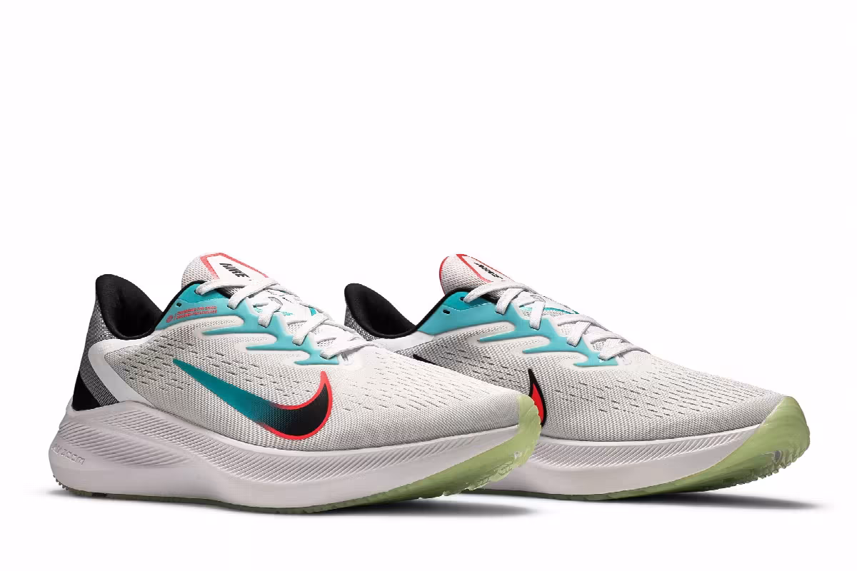 Nike Air Zoom Winflo 7 Flash Crimson Aqua, view 9