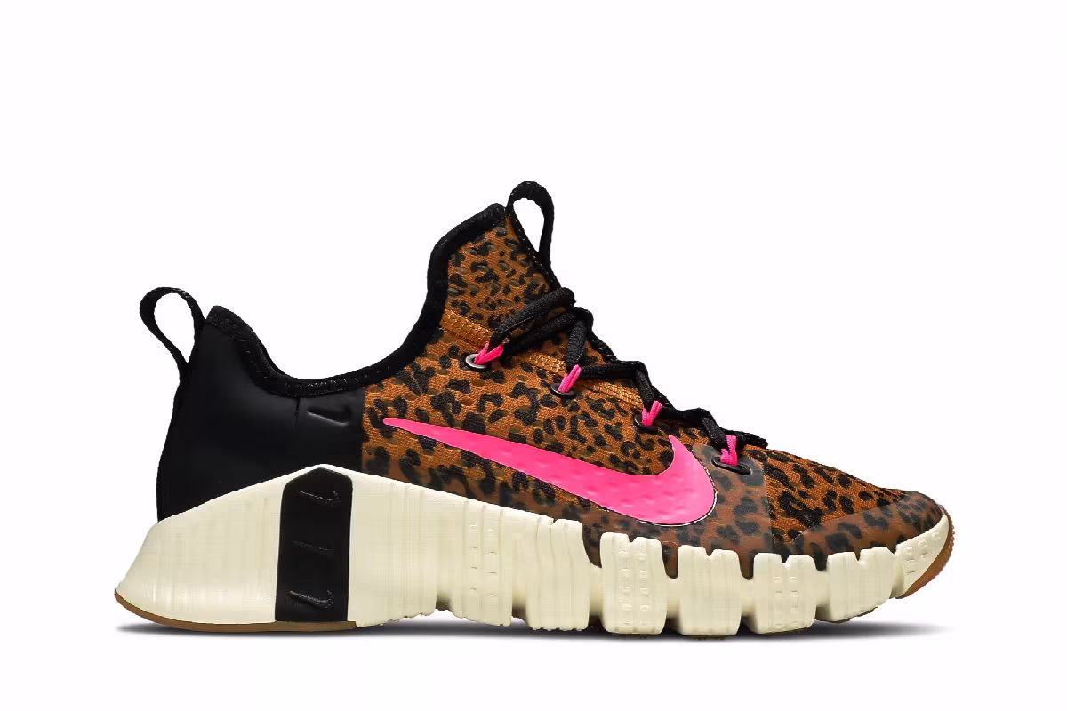 Nike Women's Free Metcon 3 Leopard Print, view 2