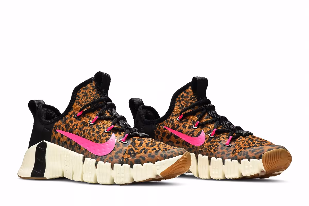 Nike Women's Free Metcon 3 Leopard Print, view 9