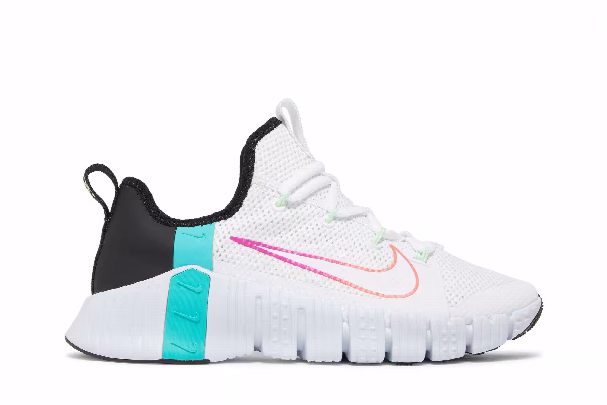 Nike Women's Free Metcon 3 Flash Crimson Aqua, view 2