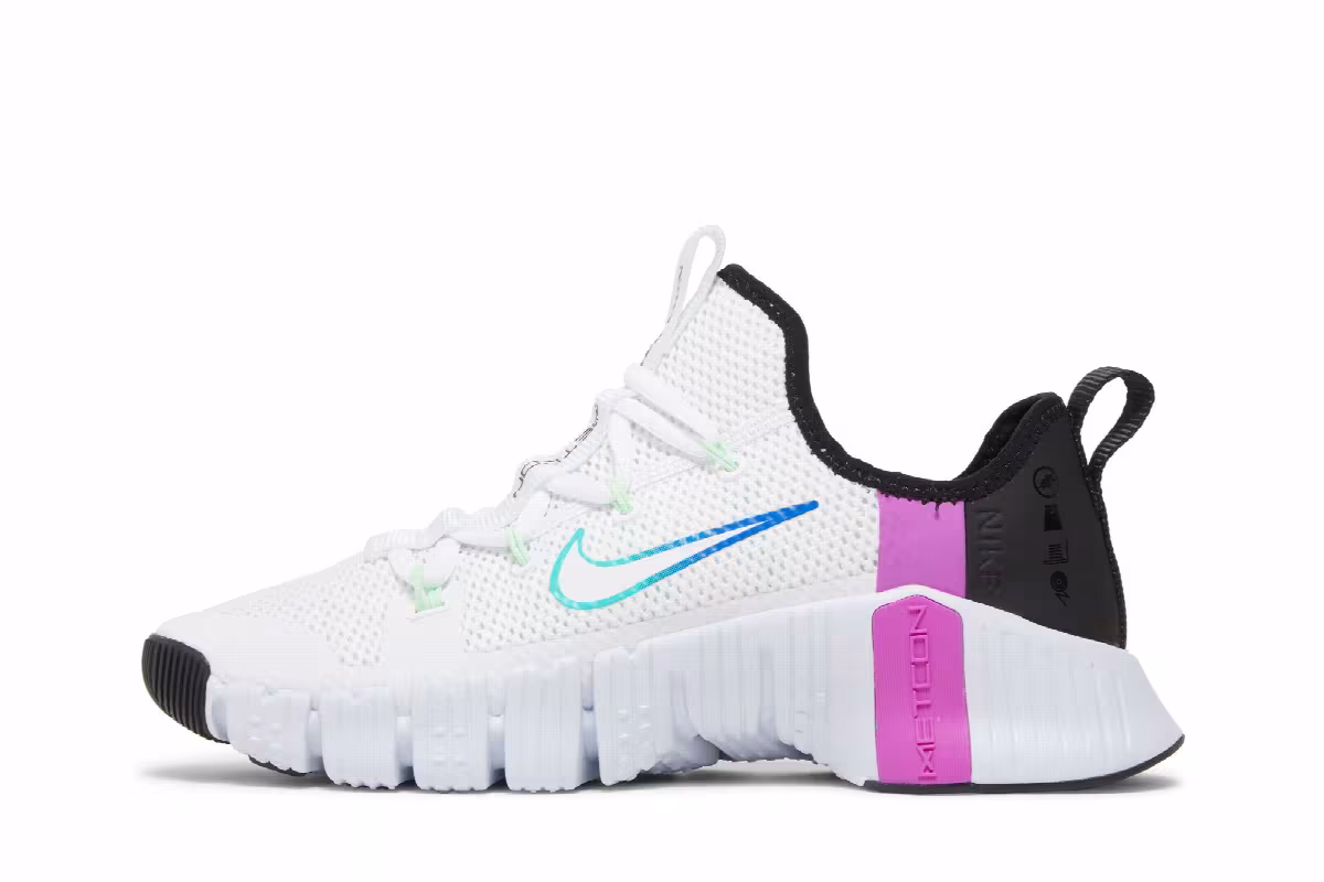 Nike Women's Free Metcon 3 Flash Crimson Aqua, view 4
