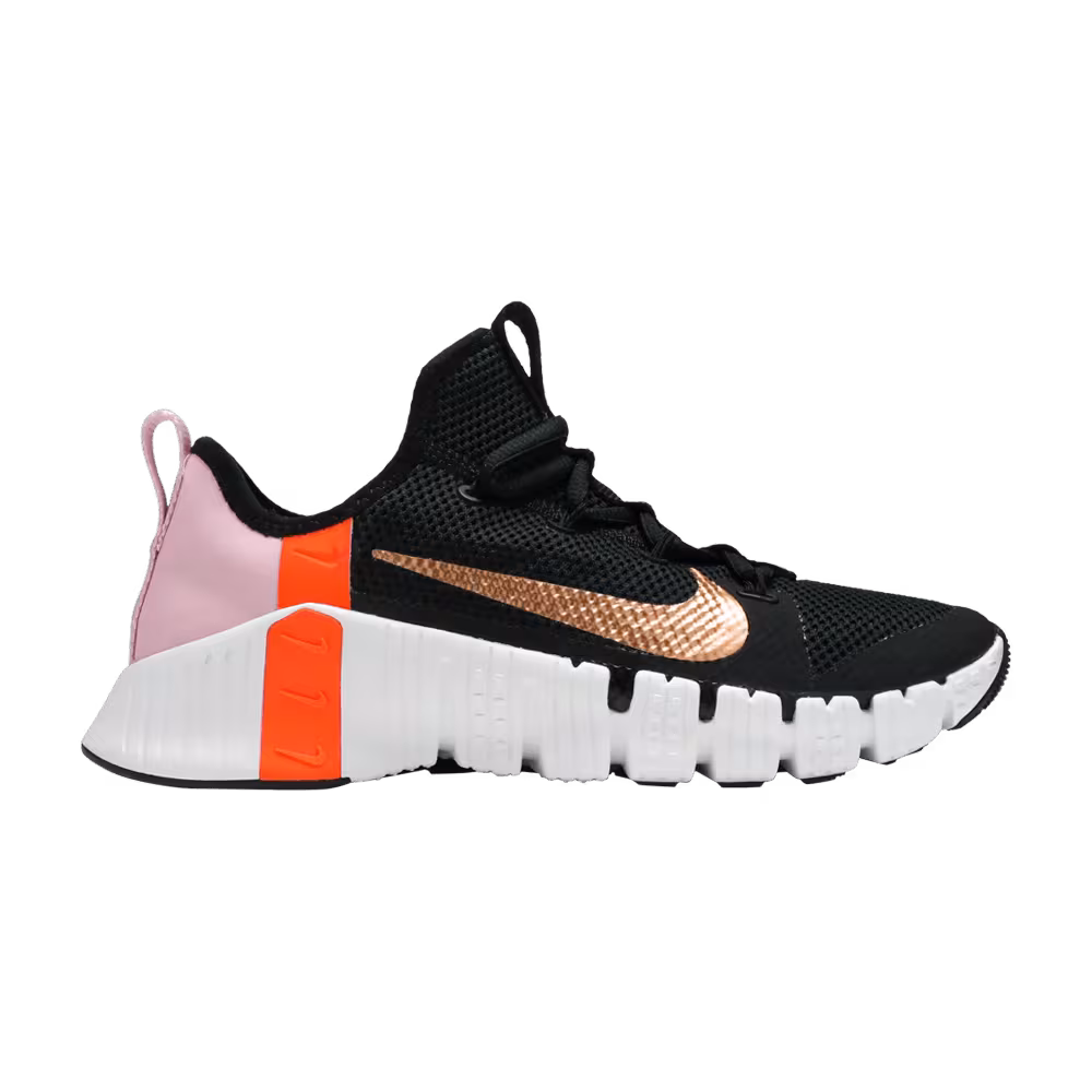 Nike Women's Free Metcon 3 Black Metallic Copper