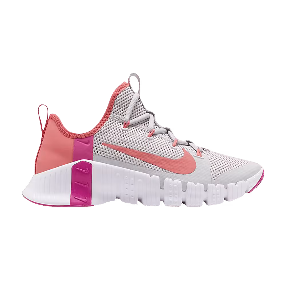 Nike Women's Free Metcon 3 Vast Grey Fire Pink