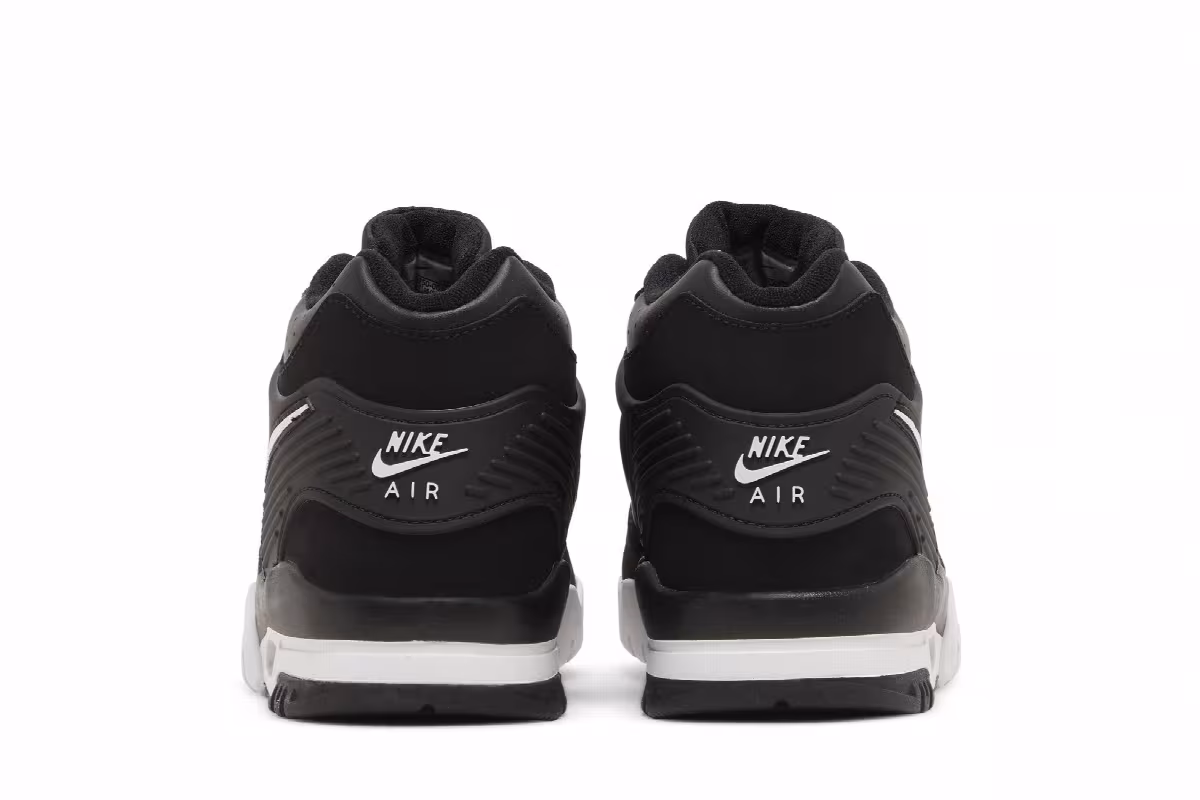 Nike Air Trainer 3 GS Black White, view 7