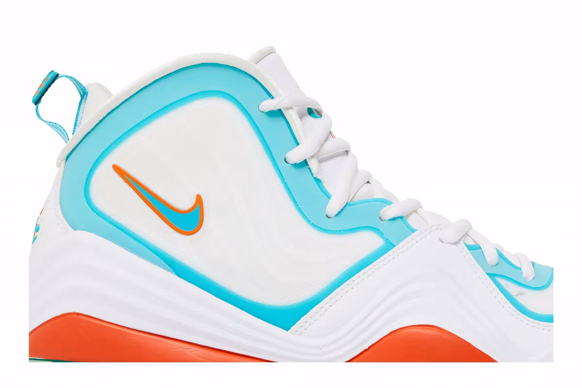 Nike Air Penny 5 Miami Dolphins, view 3
