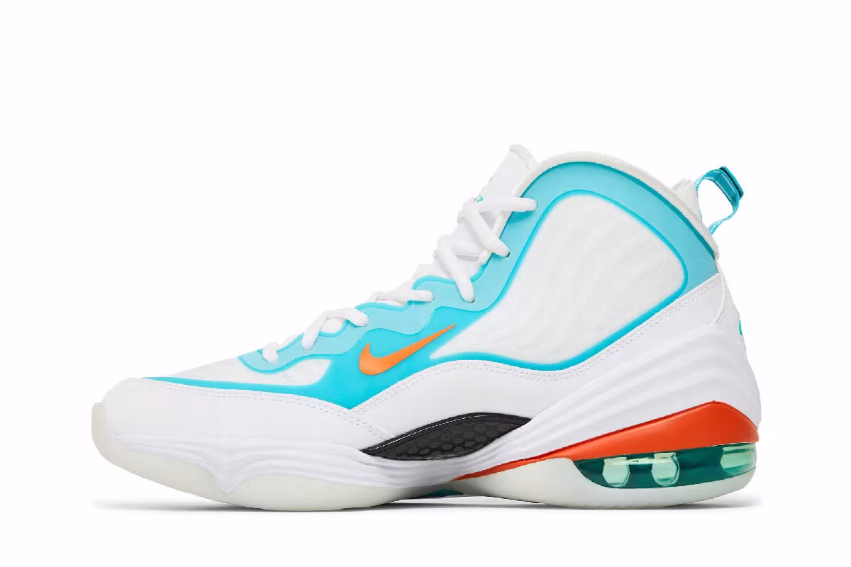 Nike Air Penny 5 Miami Dolphins, view 4