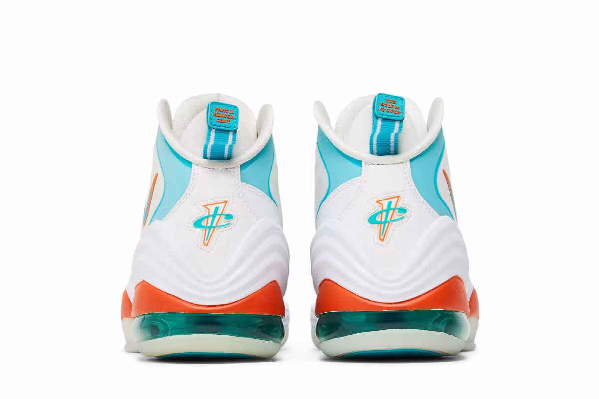 Nike Air Penny 5 Miami Dolphins, view 7