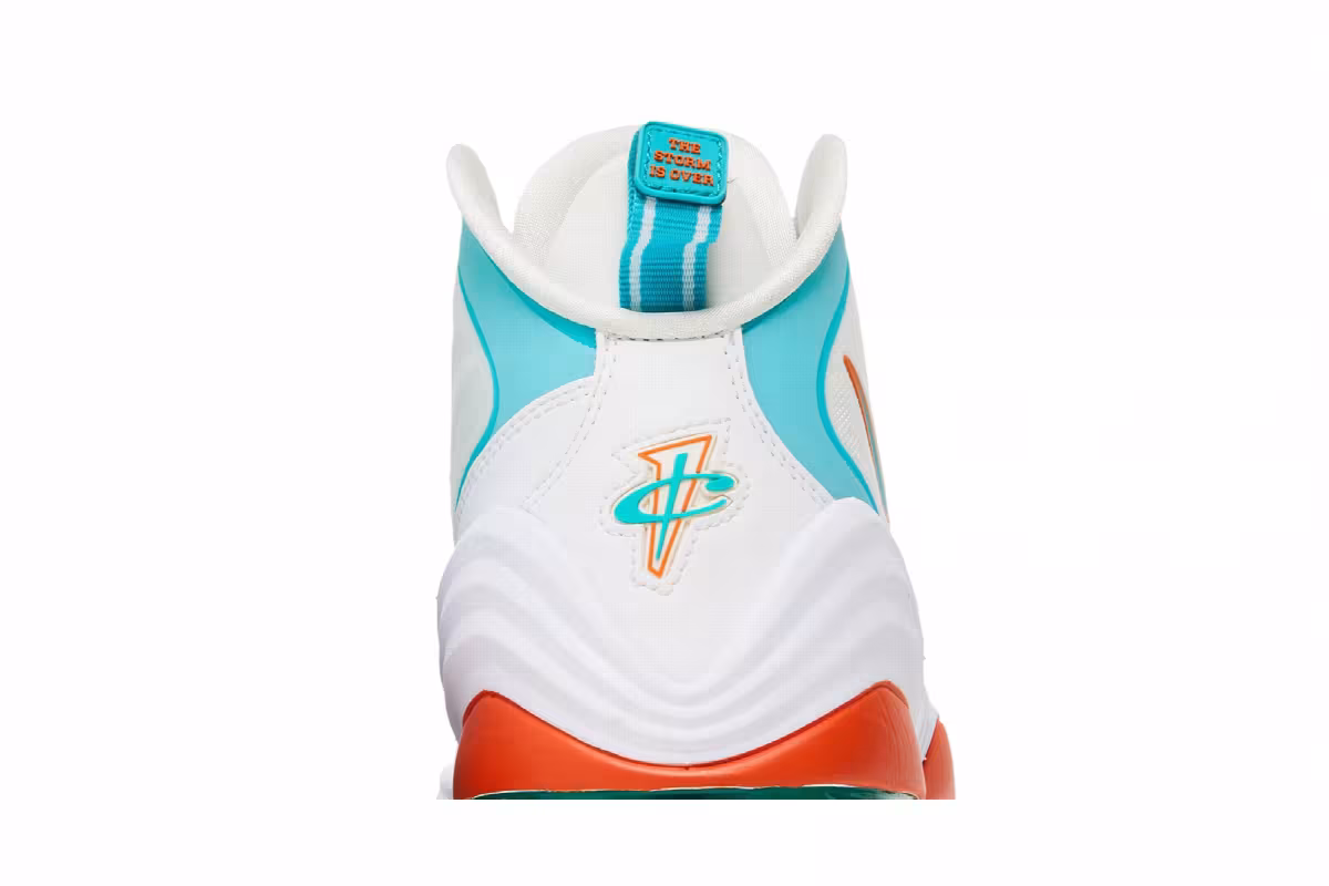 Nike Air Penny 5 Miami Dolphins, view 8