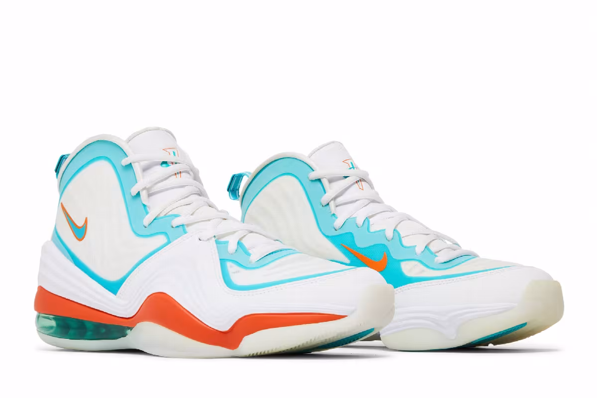 Nike Air Penny 5 Miami Dolphins, view 9