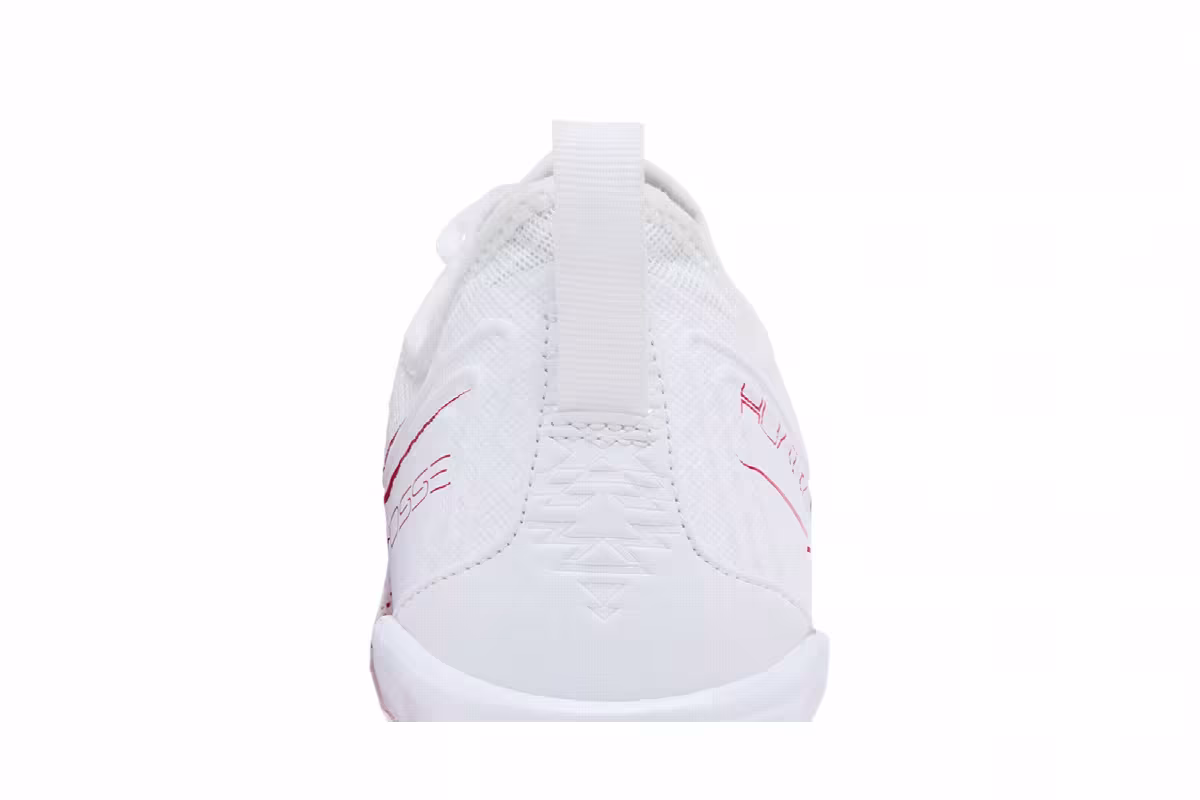 Nike Alpha Huarache 7 Pro White University Red, view 8