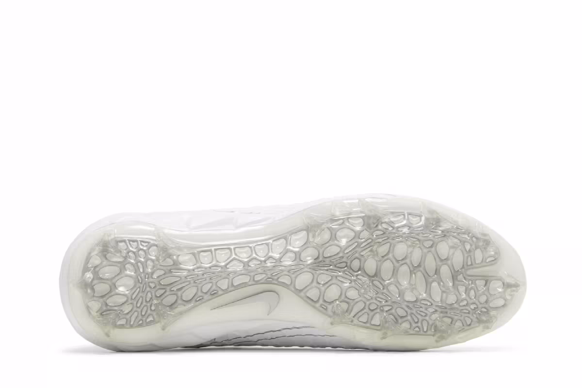 Nike Alpha Huarache 7 Pro LAX White Metallic Silver, view 5