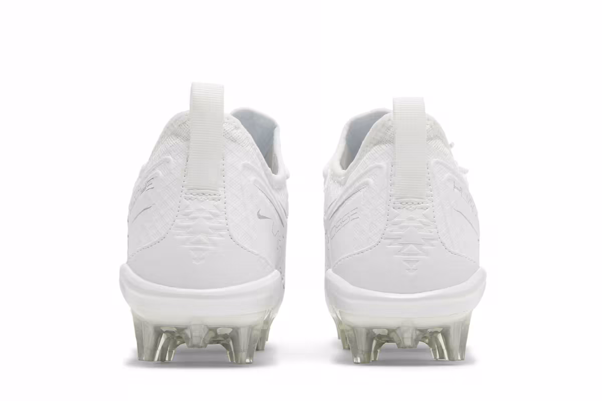 Nike Alpha Huarache 7 Pro LAX White Metallic Silver, view 7