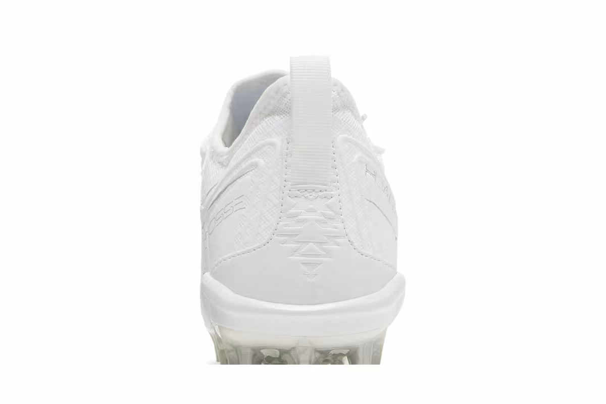 Nike Alpha Huarache 7 Pro LAX White Metallic Silver, view 8