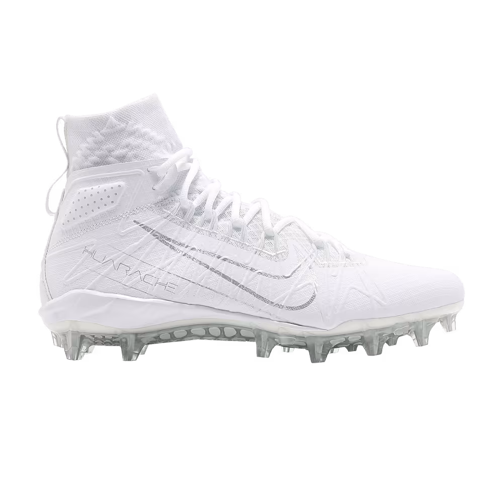 Nike Alpha Huarache 7 Elite White Metallic Silver