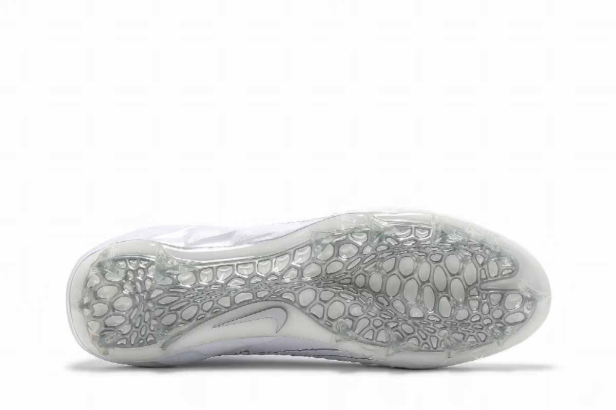 Nike Alpha Huarache 7 Elite White Metallic Silver, view 5