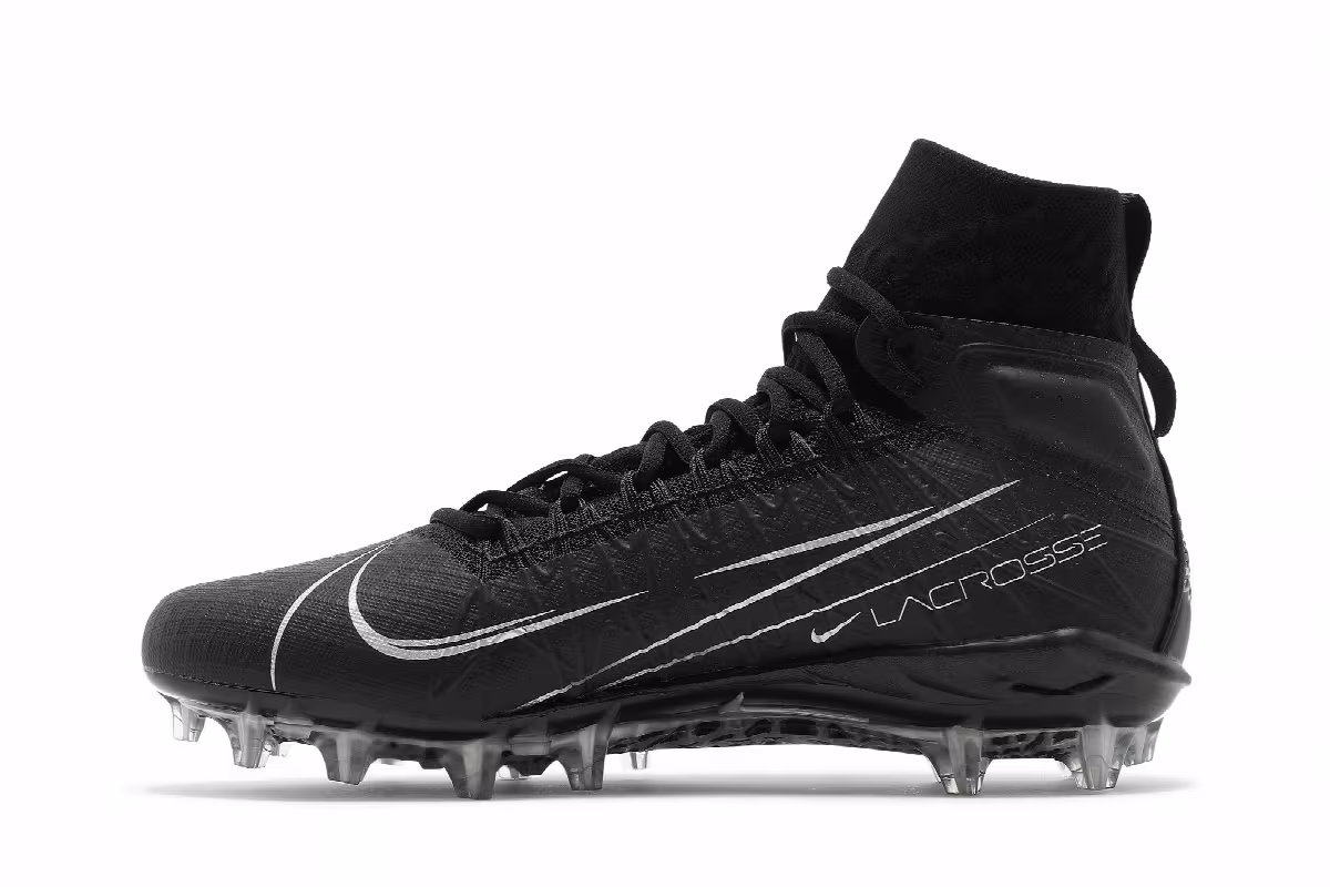 Nike Alpha Huarache 7 Elite Black, view 4