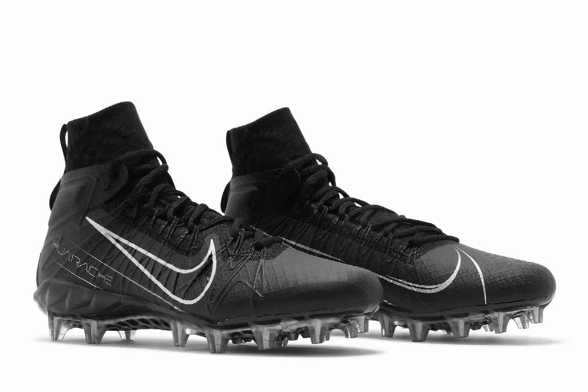 Nike Alpha Huarache 7 Elite Black, view 9