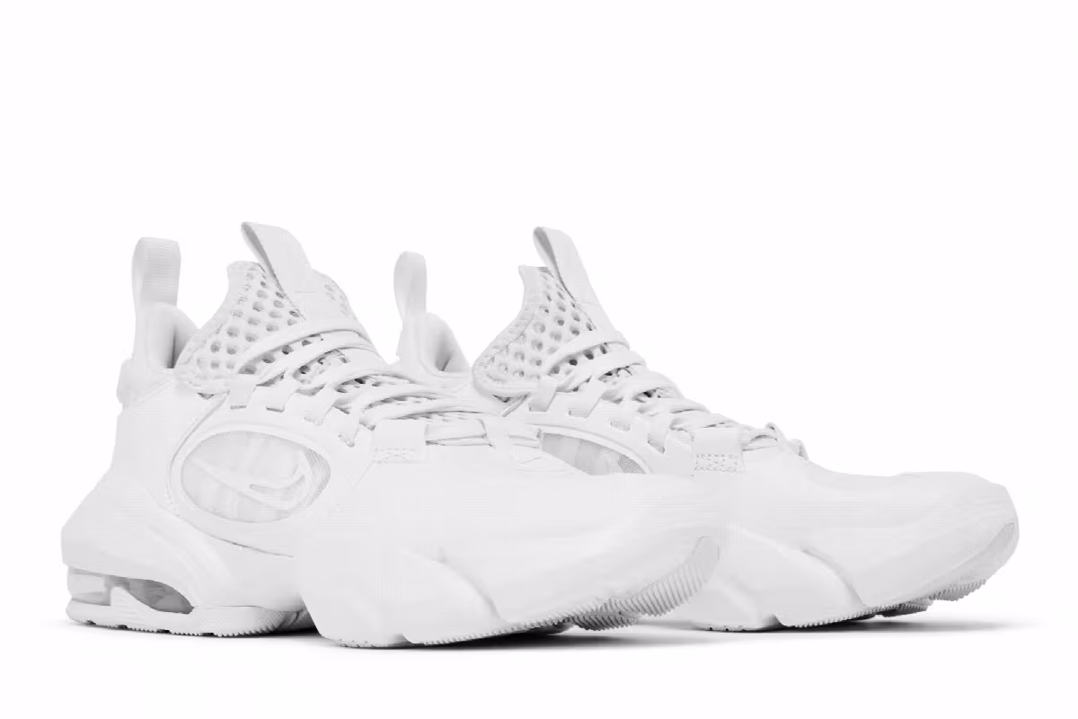 Nike Air Max Alpha Savage 2 Triple White, view 9
